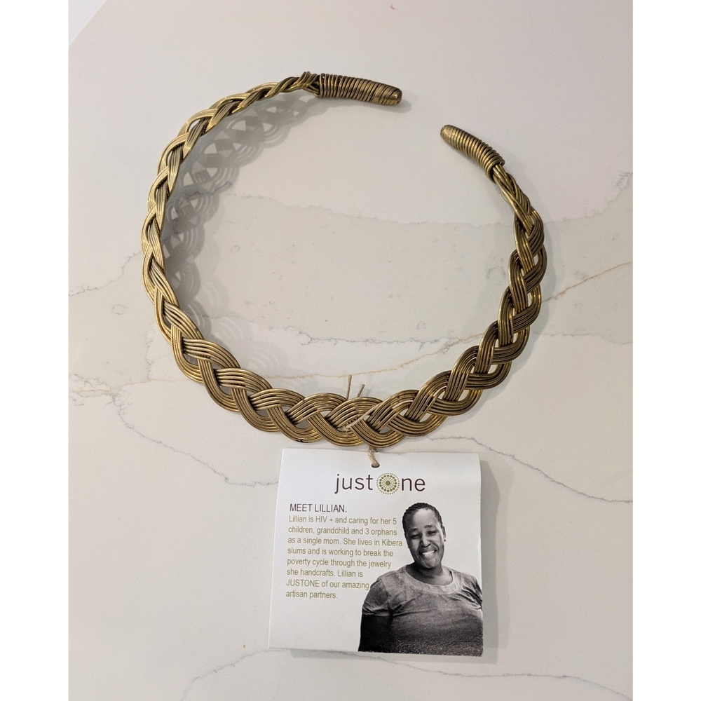 Just One - Braided Necklace